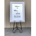 Hire Welcome Mirror With Easel